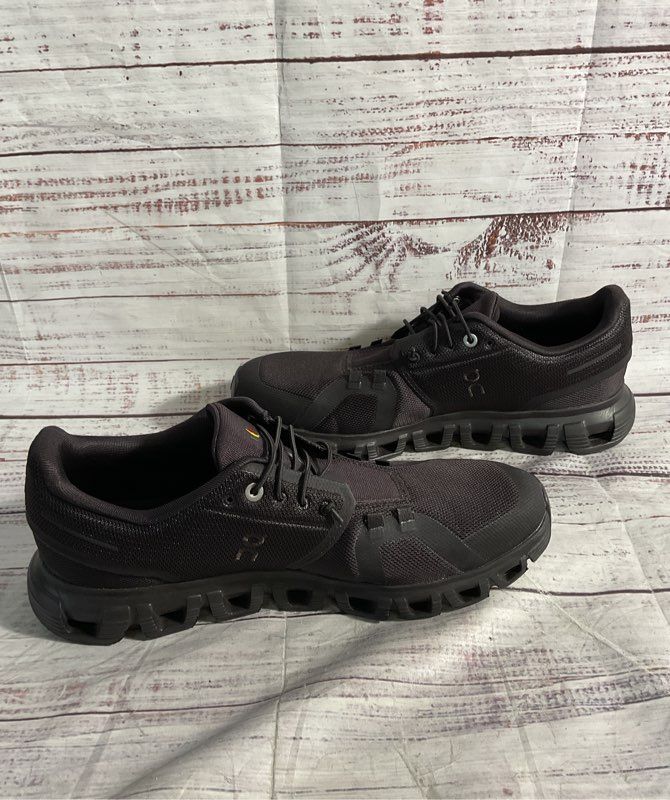 On Cloud 6 SHF Ox/Ox Men's Black Sneakers Shoes Size 7.5