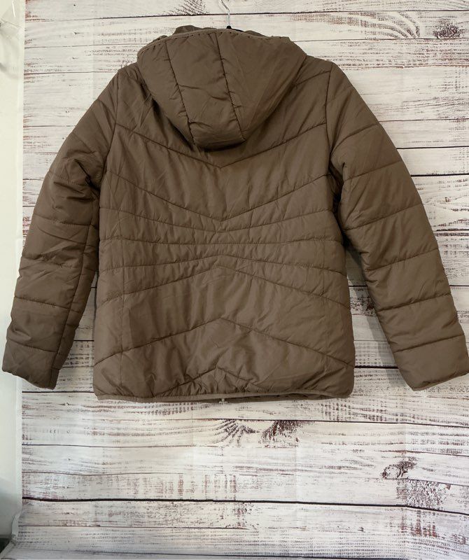 Women's New Balance Brown Puffer Jacket Size M