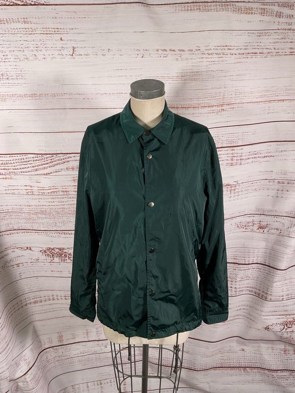 ASOS Men's Dark Green Snap Clusre Jacket Size M USA