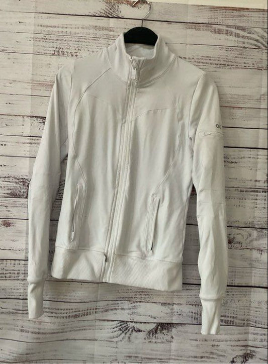Women's Alo Yoga White Jacket Size XS