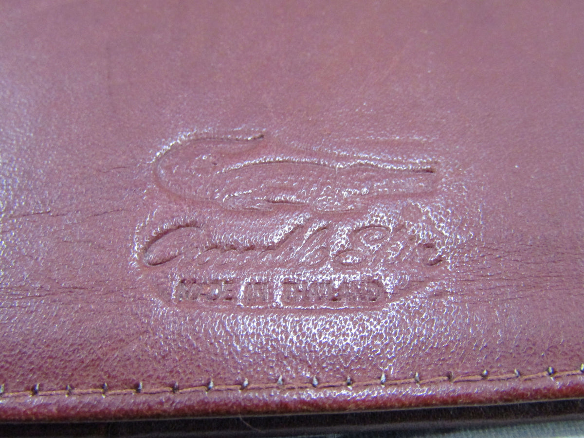 Vintage Artisan Handcrafted Crocodile Skin Wallet Made in Thailand