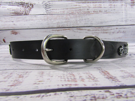 Harley-Davidson Boy's Black Rubber Belt Size 14 Made in The USA