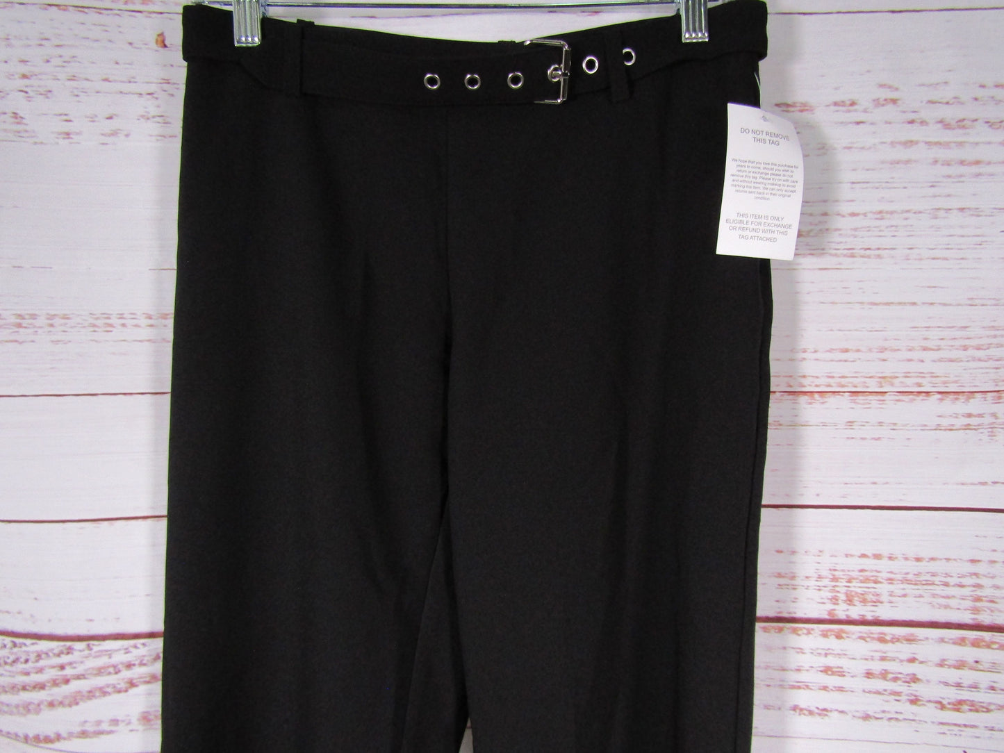 Sasha Therese Sabrina Women's Black Belted Pants Size XS