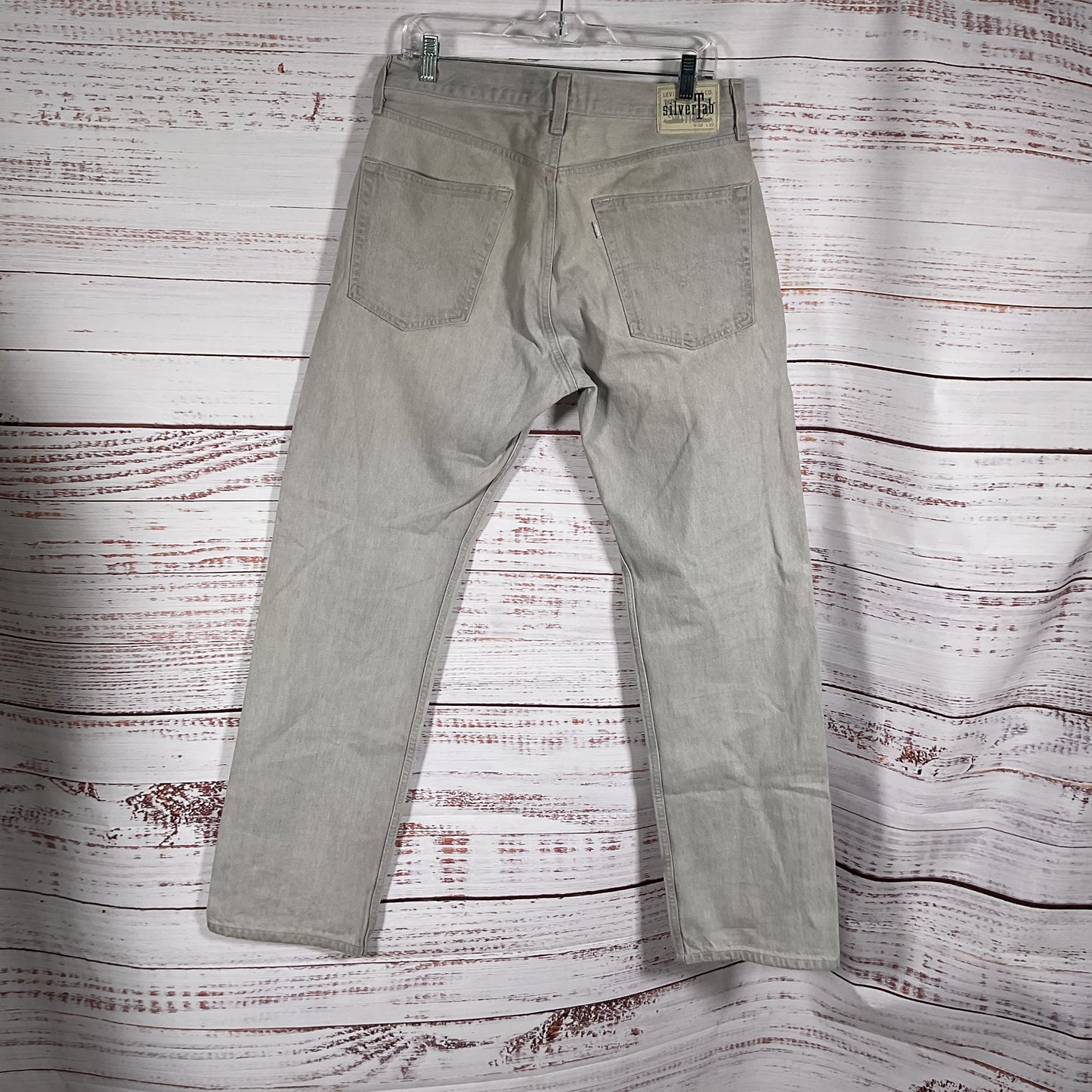 Levis Silver Tab Grey Straight Jeans Pants - Size 32x32