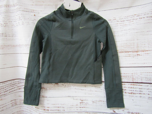 Nike Therma-Fit Girl's Half-Zip Pullover Sweater Size S HF4682-338