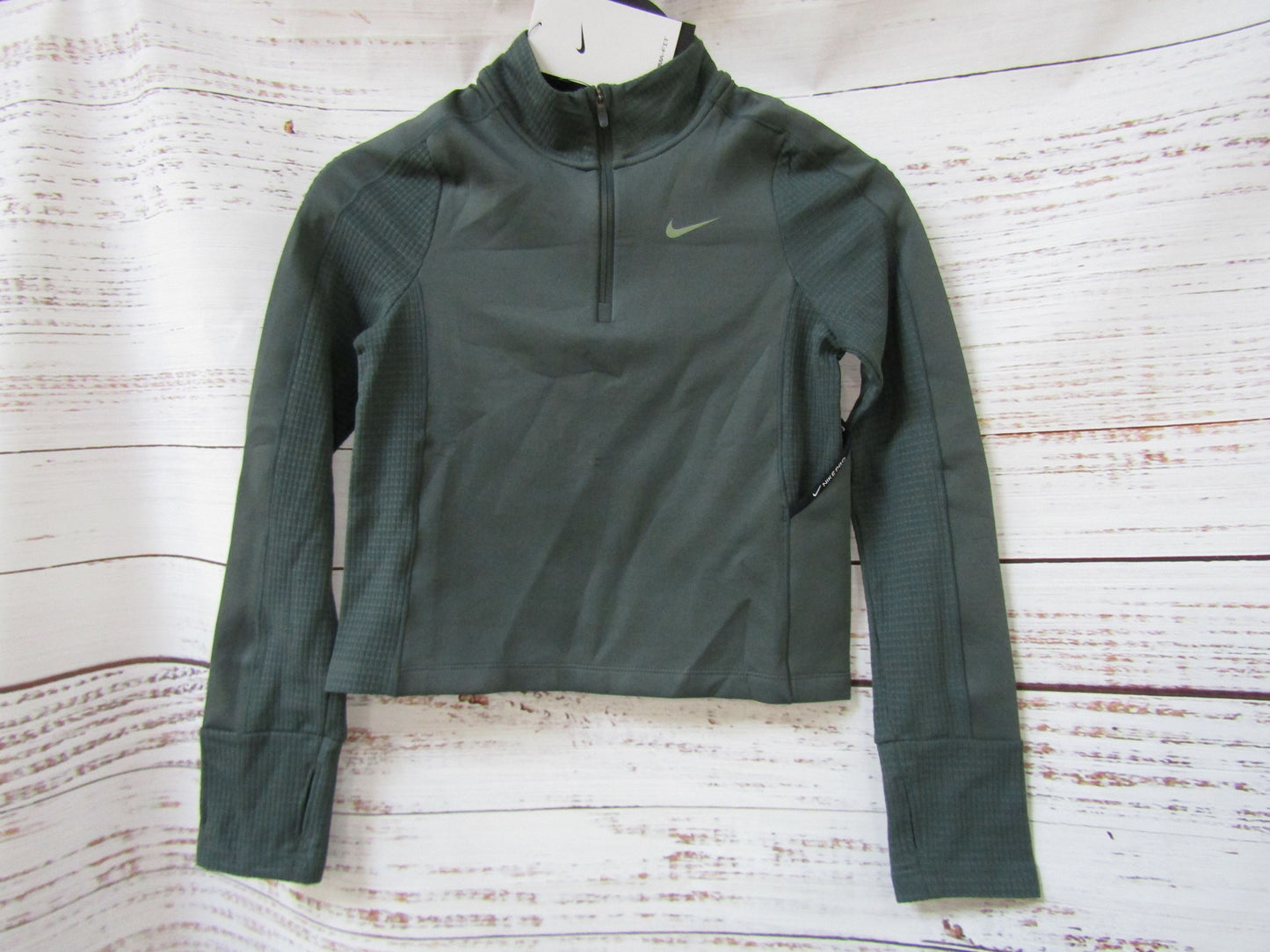 Nike Therma-Fit Girl's Half-Zip Pullover Sweater Size S HF4682-338