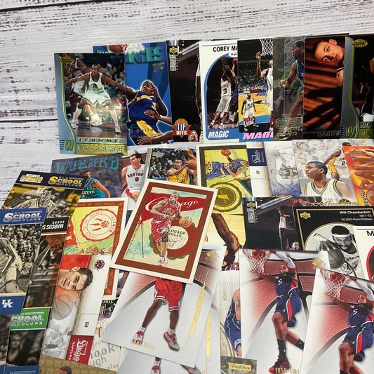 Panini Tops Upperdeck Fleer Basketball Metallic Holographic Rookie Card Lot 100