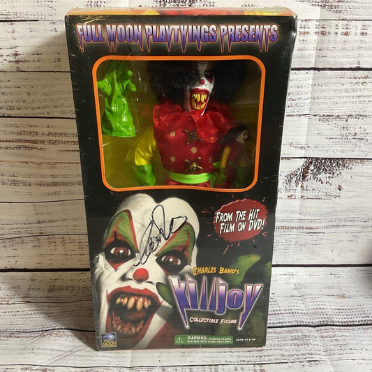 NEW Full Moon Playthings Charles Band's KILL JOY Collectible Figure (SIGNED???)