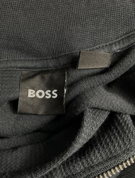 Boss Hugo Boss Knit Full Zip Sweater Navy XL