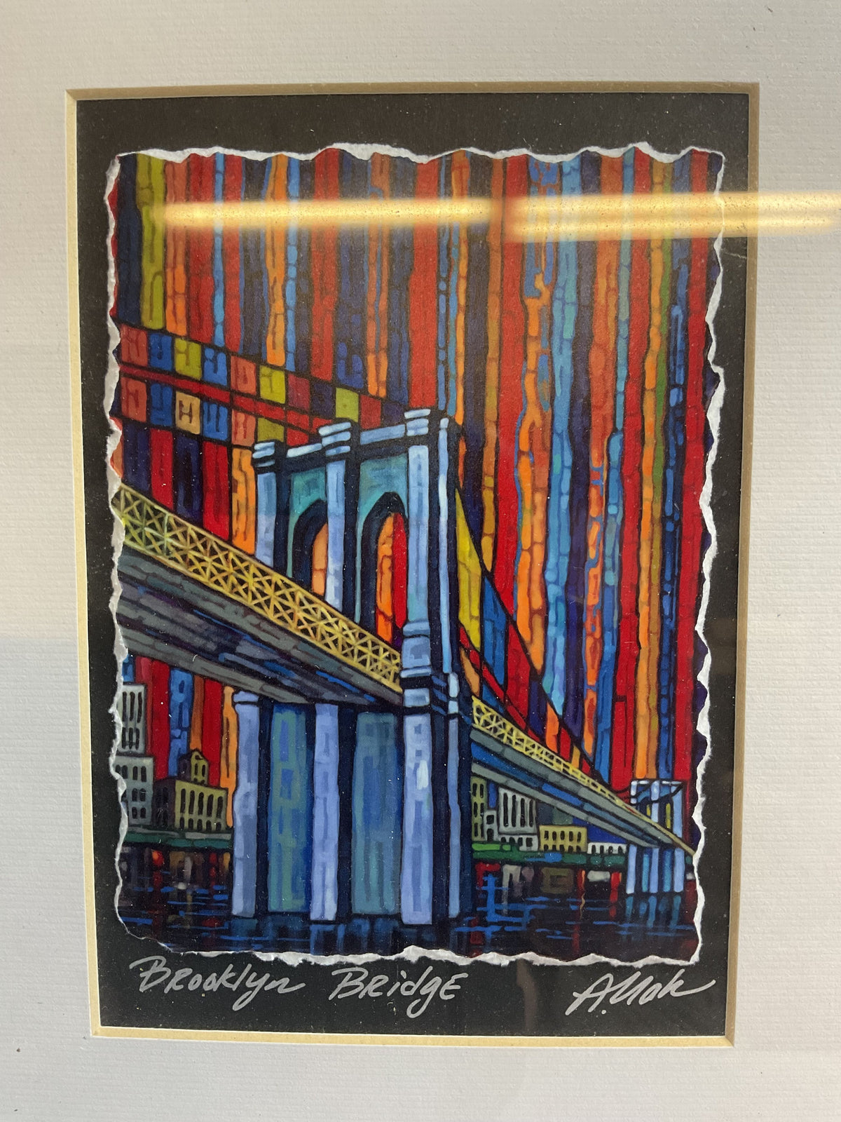 Brooklyn Bridge by Anastasia Mak 3D Art