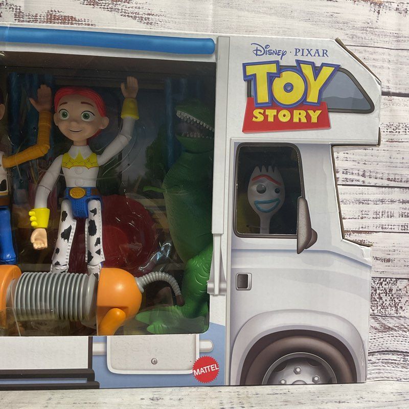 NEW Disney Pixar Toy Story Rv Friends 6 Pack Opposable Action Figure Set