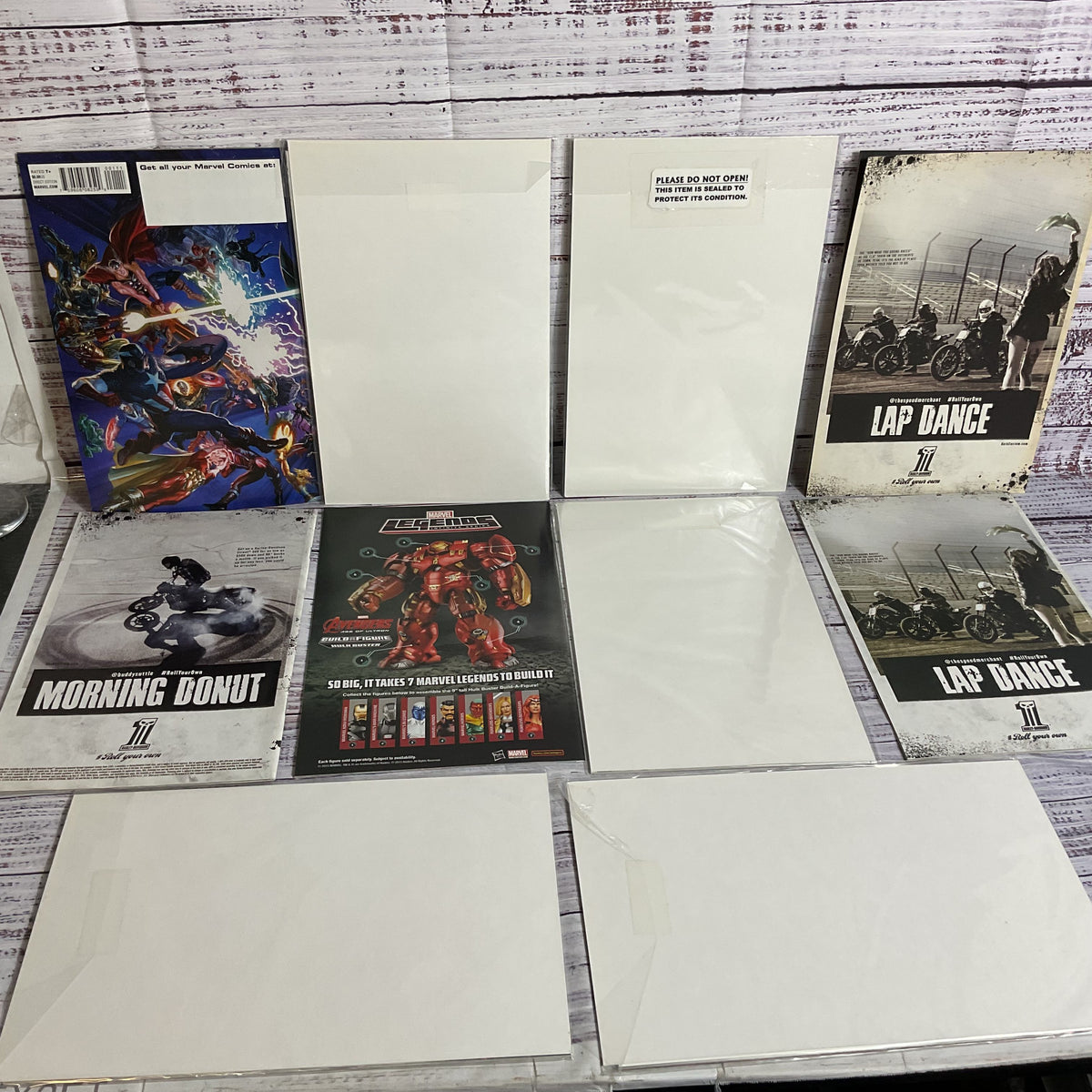 Set of 10 MARVEL Secret Wars Comic Magazines
