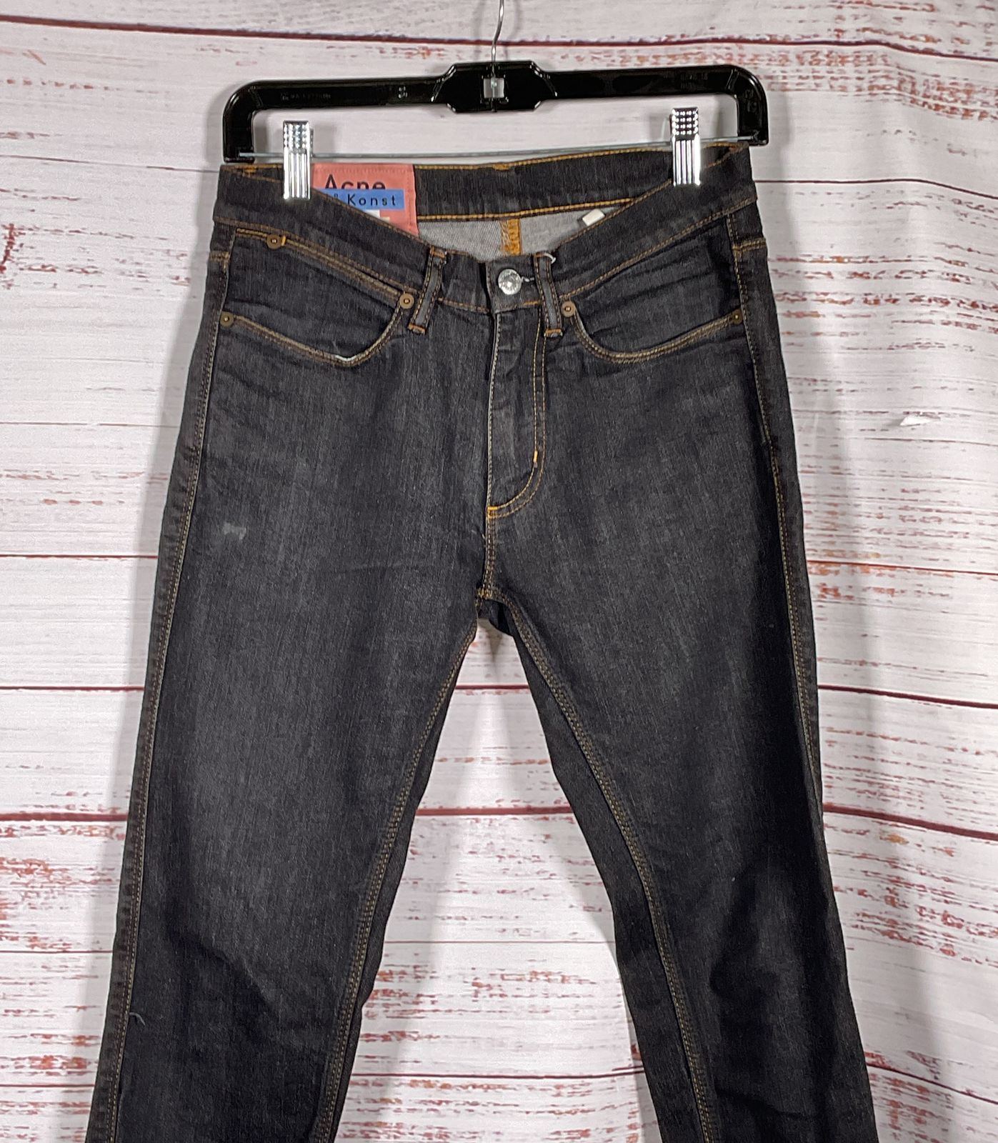 Acne Studios Bla Konst Jeans Max Washed Black 28