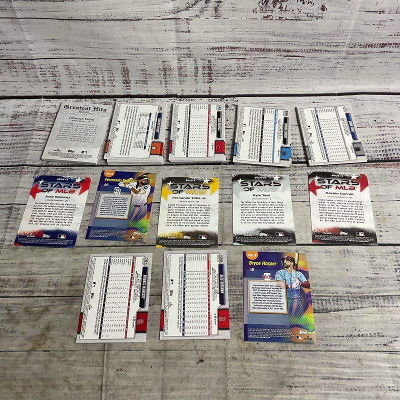 Lot Of 70 Topps 2026 MLB 75th Anniversary Baseball Cards W/ Box