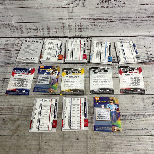 Lot Of 70 Topps 2026 MLB 75th Anniversary Baseball Cards W/ Box