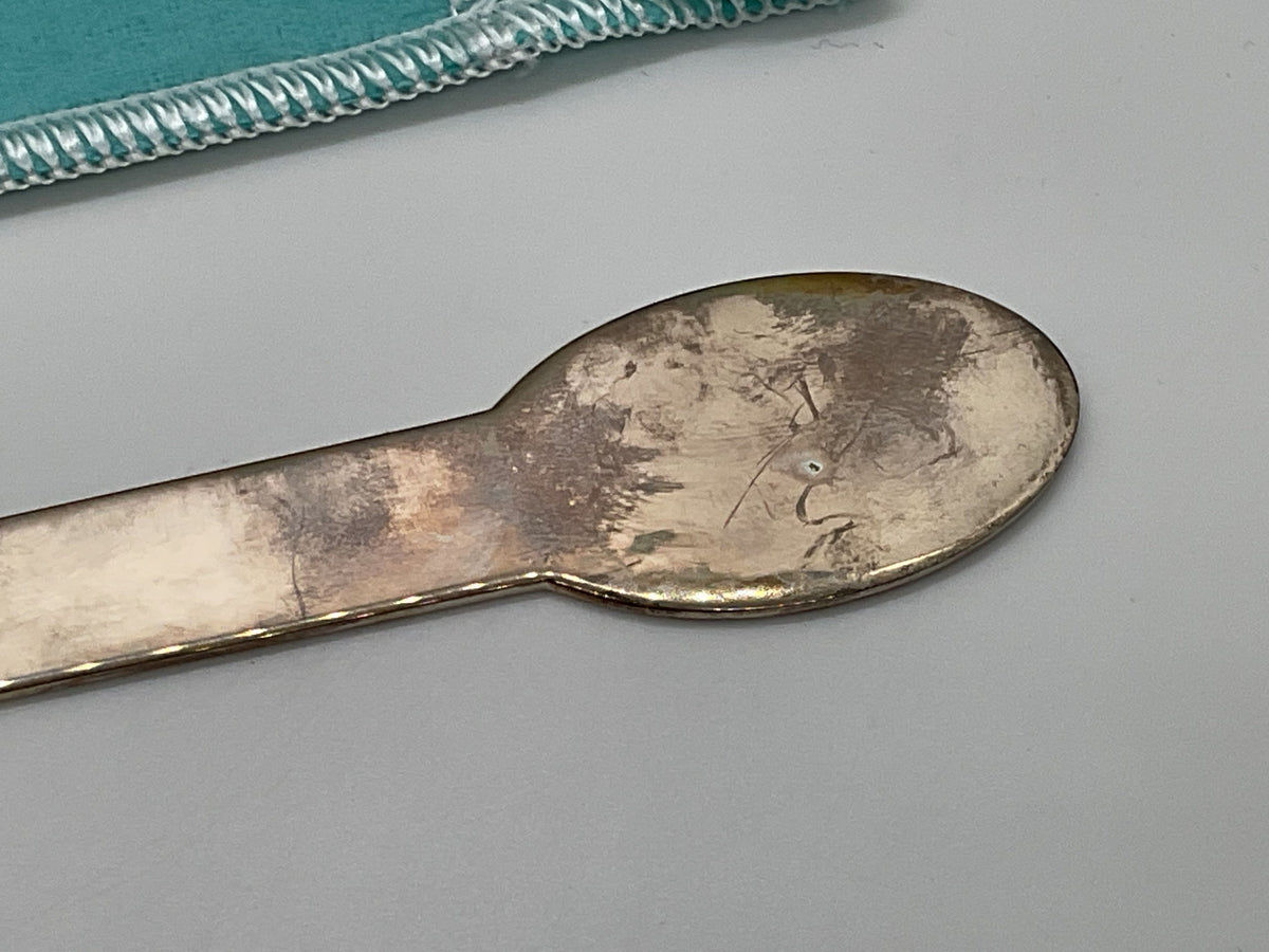 VTG. TIFFANY & CO "Please Return To Tiffany & Co." Sterling Silver Letter Opener