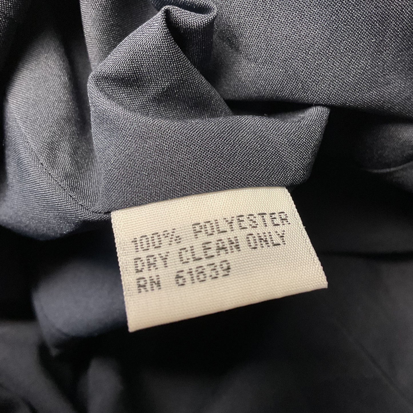 Rickie Freeman Teri Jon Navy Blue Jacquard Dress - Size 8