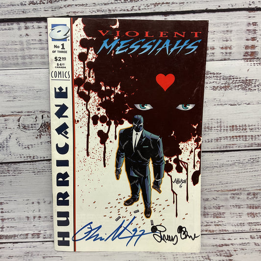 Violent Messiahs #1 Signed by William O'Neill & Troy Brian Comic Book