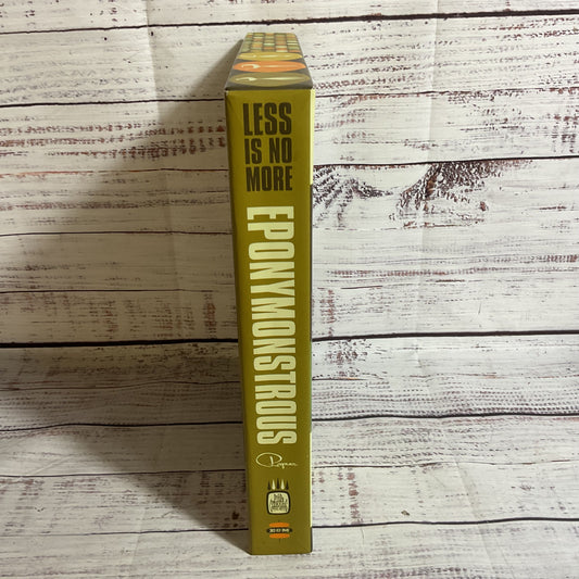 Signed RAGNAR Less Is No More EPONYMONSTROUS with Slipcase- GREAT CONDITION