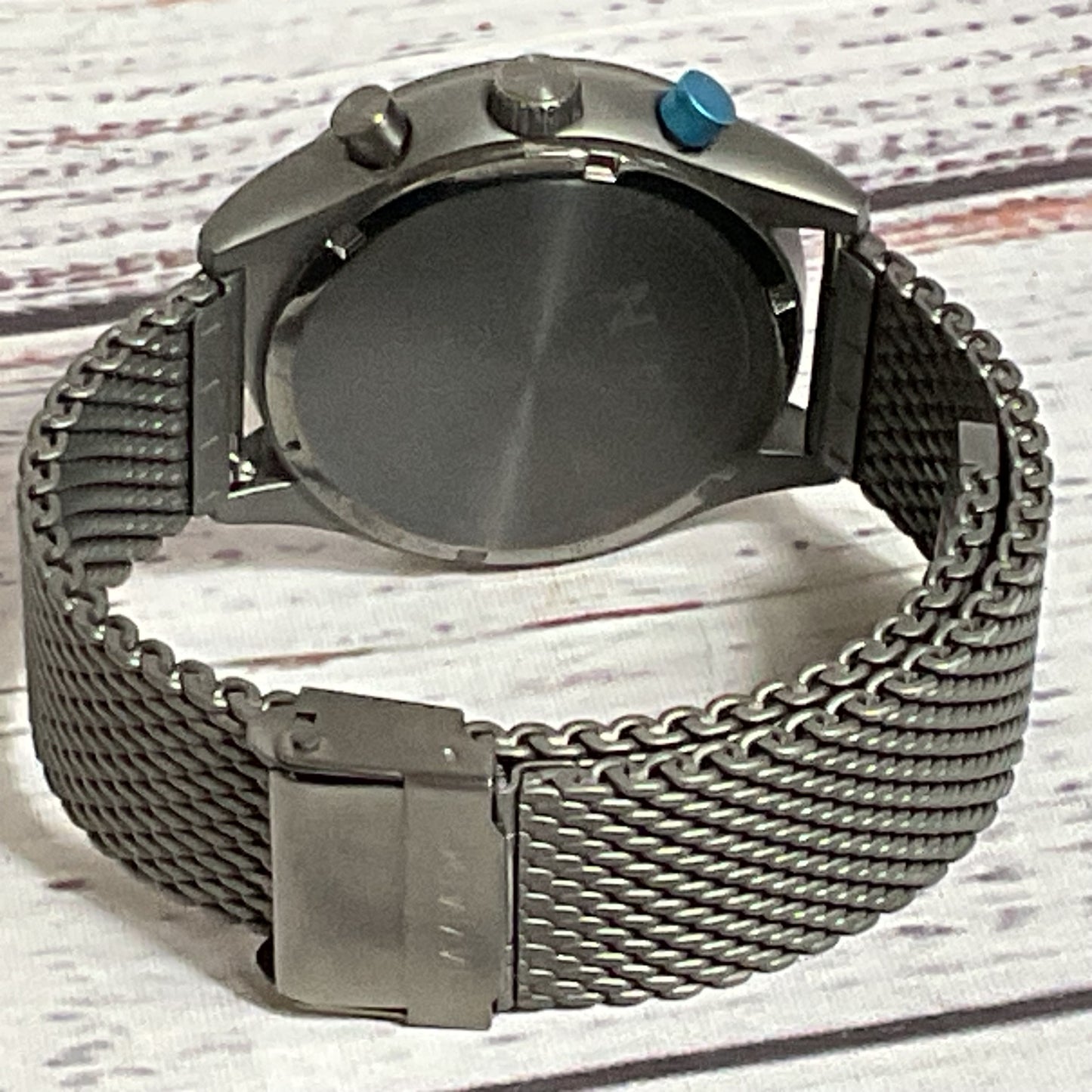 NYJAH HUSTON X MVMT Chrono Gunmetal Date Stainless Watch
