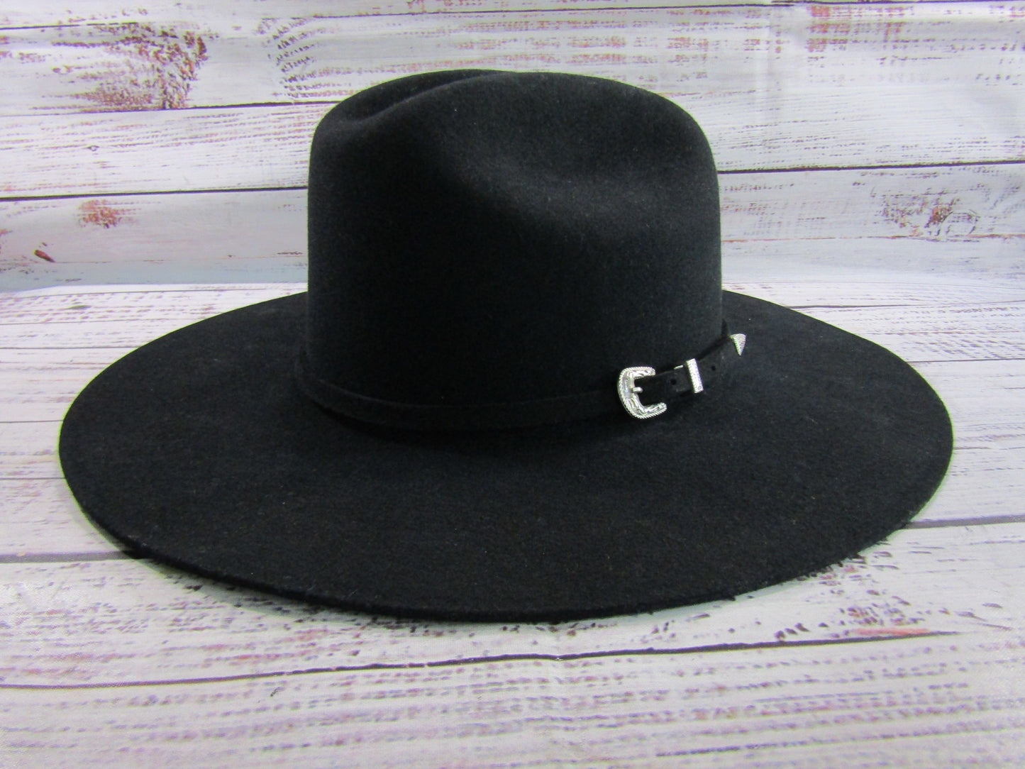 Chaparral Men's Black Sheep Wool Western Hat Size 7 1/4