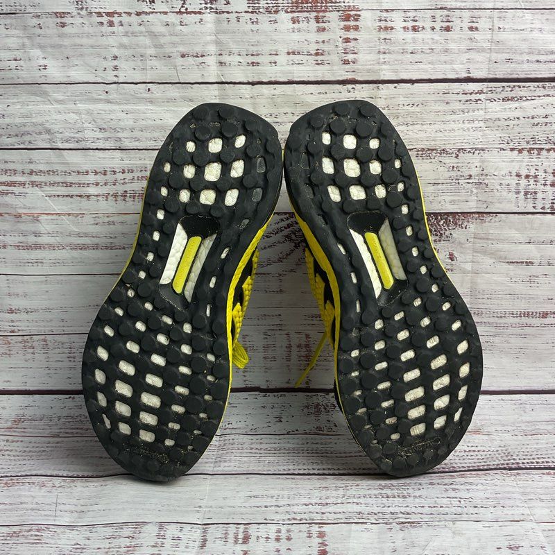 Adidas X Lego Ultra Boost Black & Yellow Athletic Sneaker Size 4 M/5.5 W US