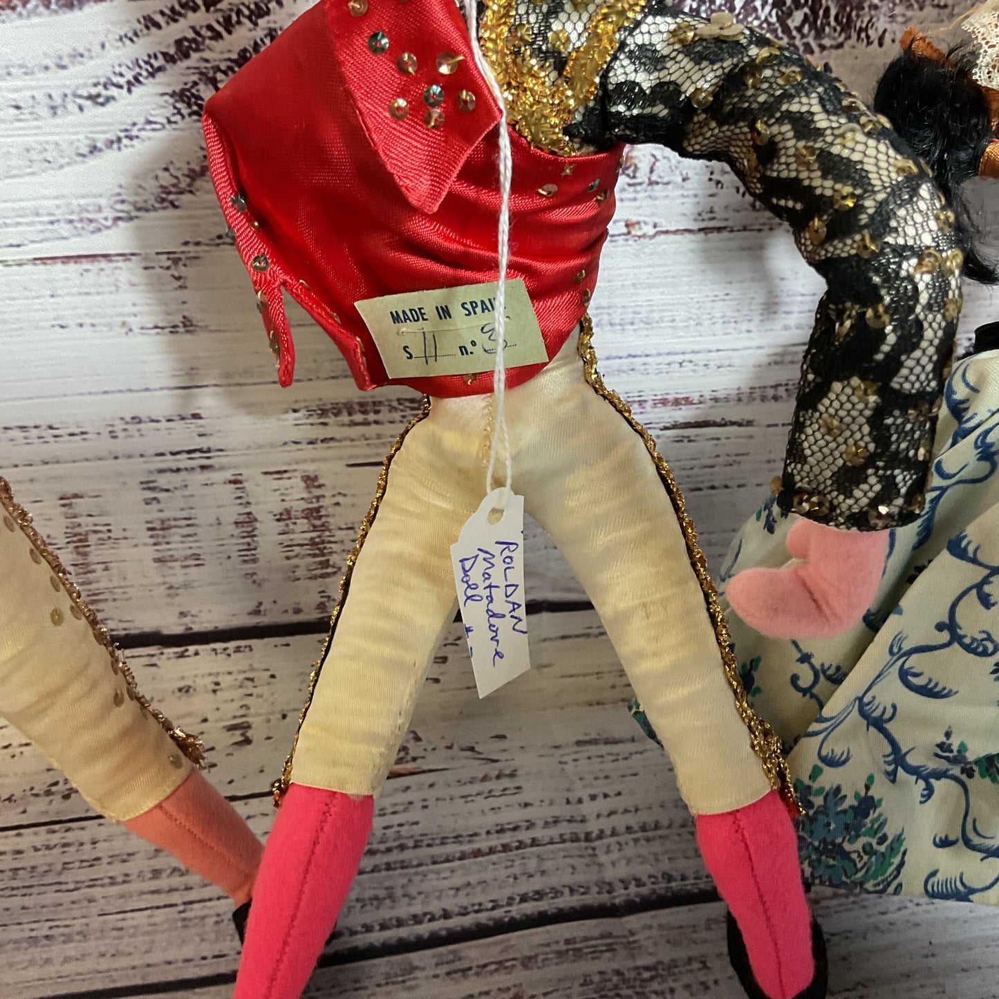 Set of 3 VTG./ANTIQUE KLUMPE & ROLDAN Matador and Flamenco Collectible Dolls