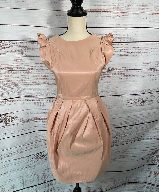 Fray I.D Japan Ruffle Sleeve Dress Pink 1