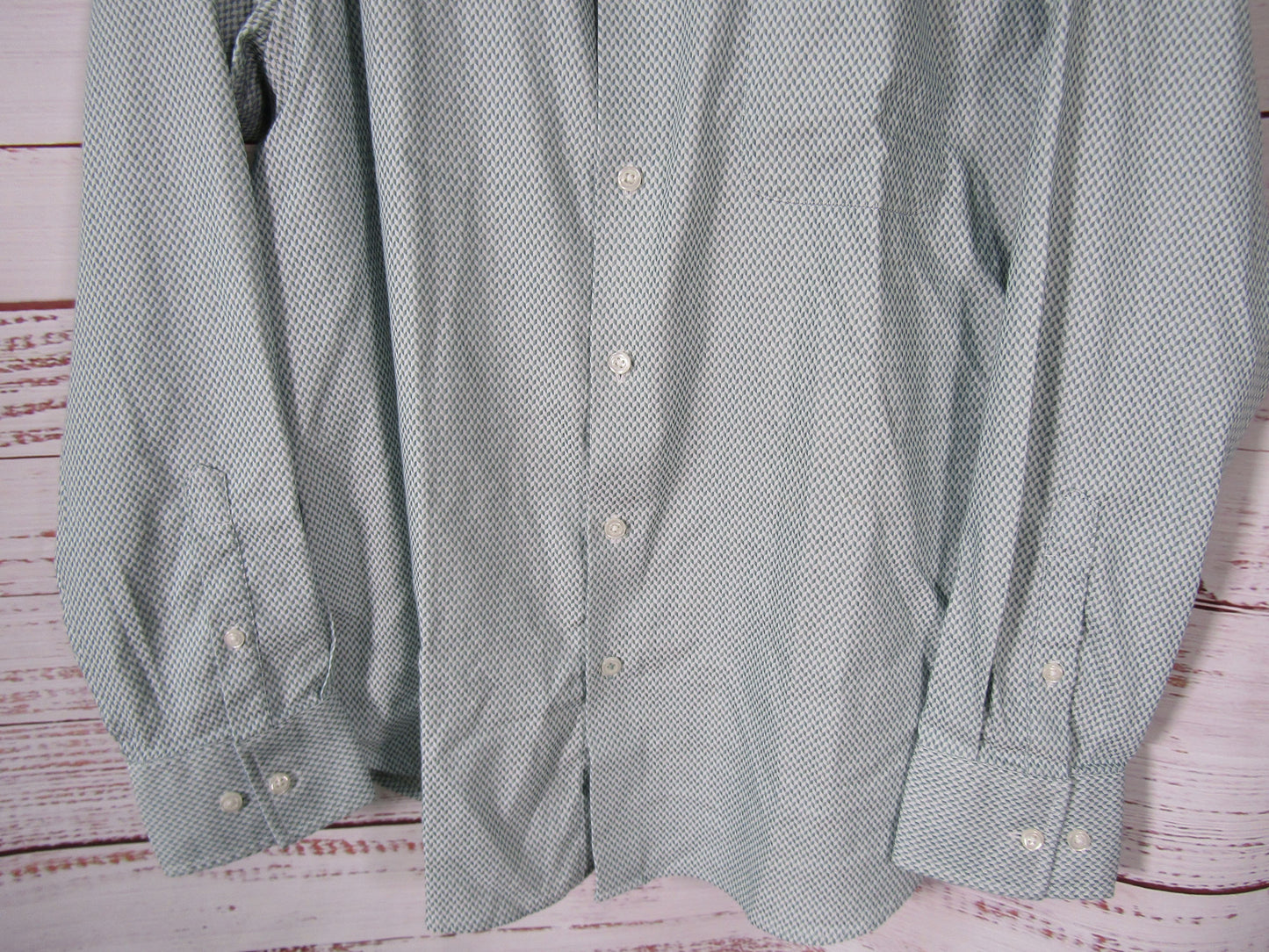 Tommy Bahama Sarasota Stretch Ventura Coast Dark Spa Shirt Size L