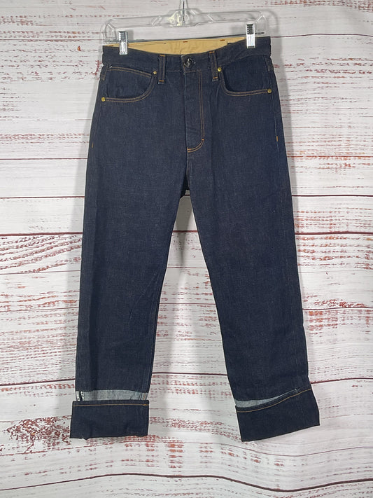 Rag & Bone Blue Cuffed Jeans - Size 25