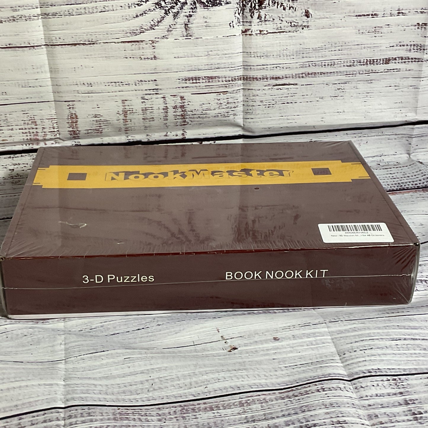 NEW SEALED- NOOK MASTER Book Nook 3-D Puzzle Kit #a-3
