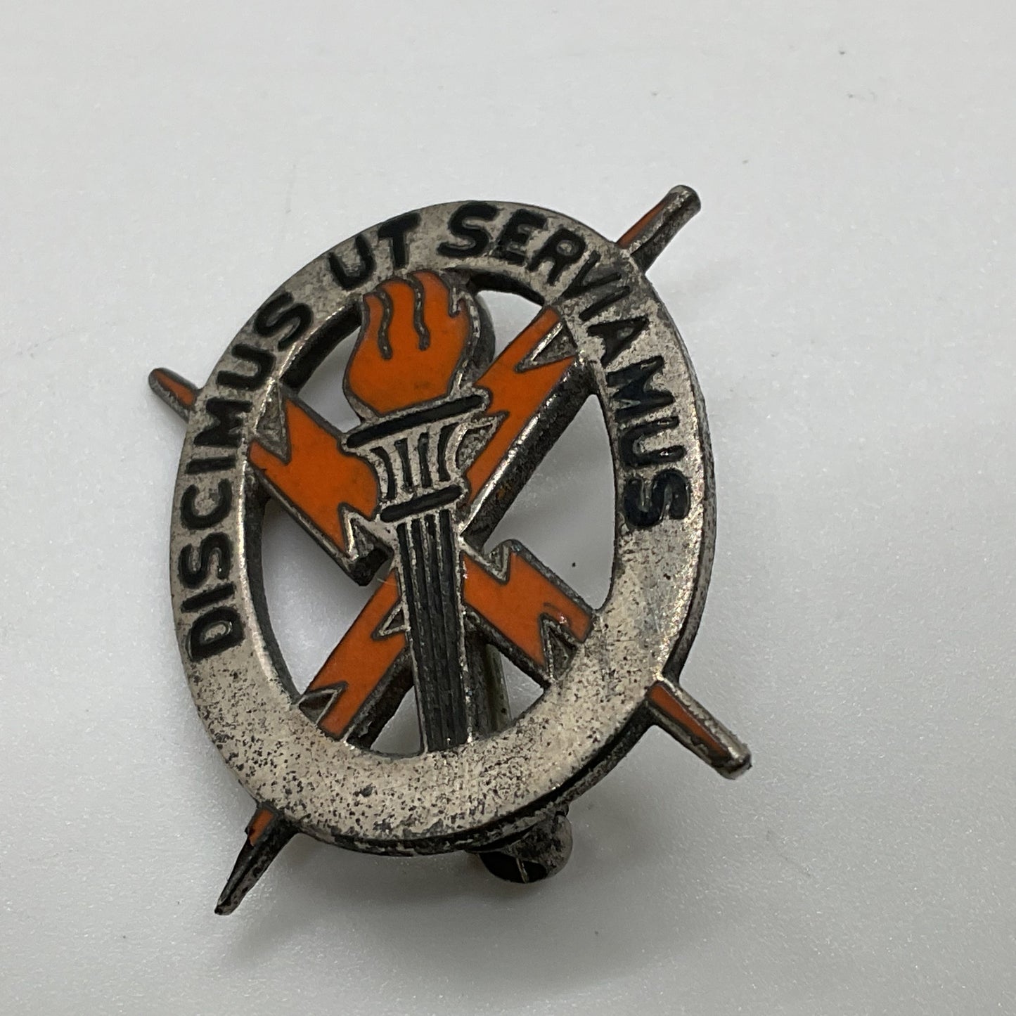 VTG. Sterling WWII Era US Army DI Signal Corps Replacement Center Meyer New York