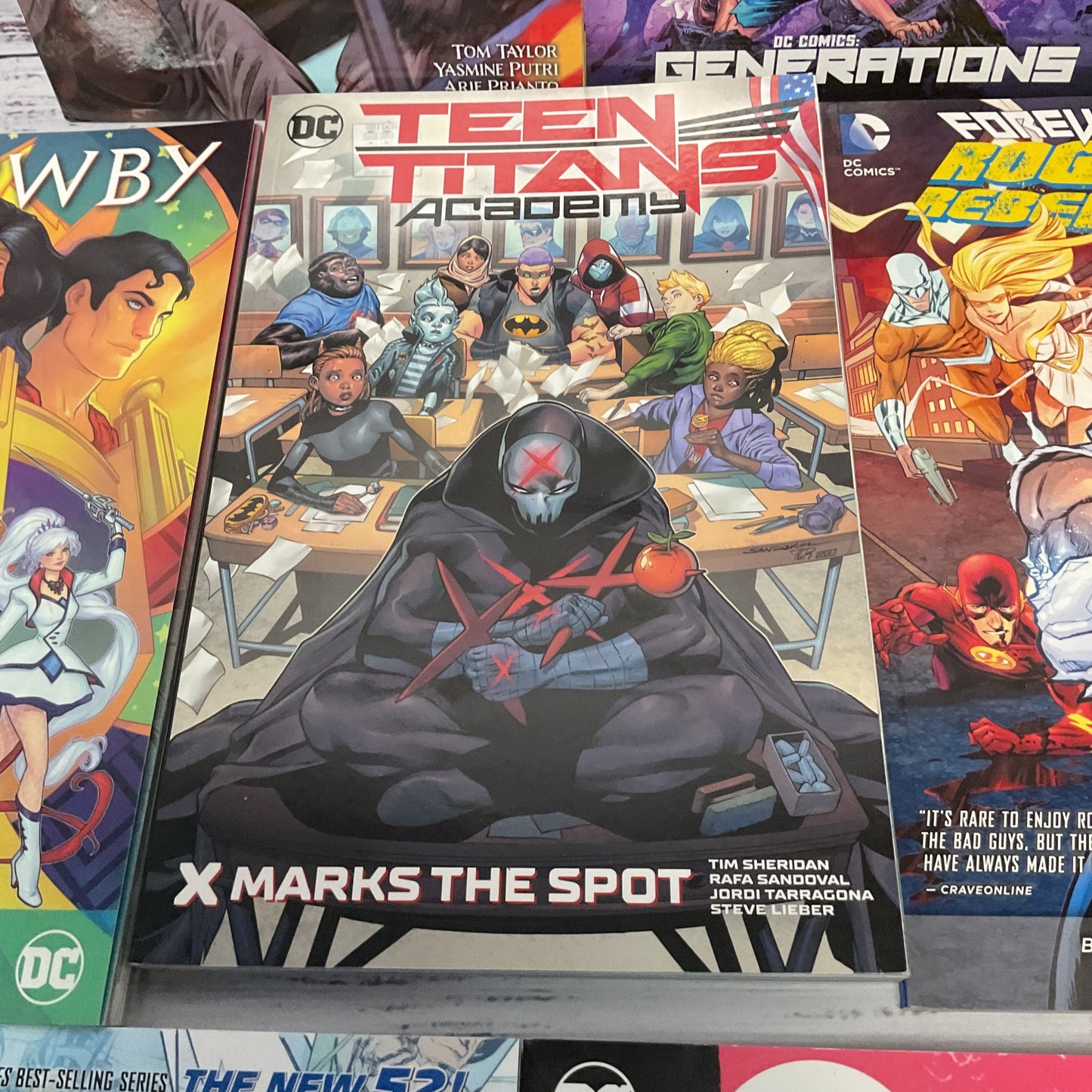 DC Comics Justice League Teen Titans Various Heroes Lot Of 10