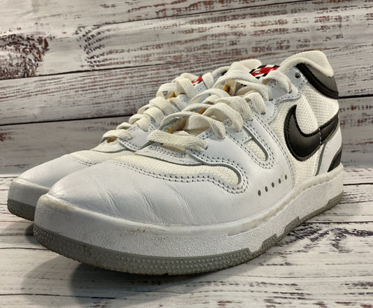 Nike Mac Attack Men's Black & White Mid Top Sneakers Size 5 B8938-101