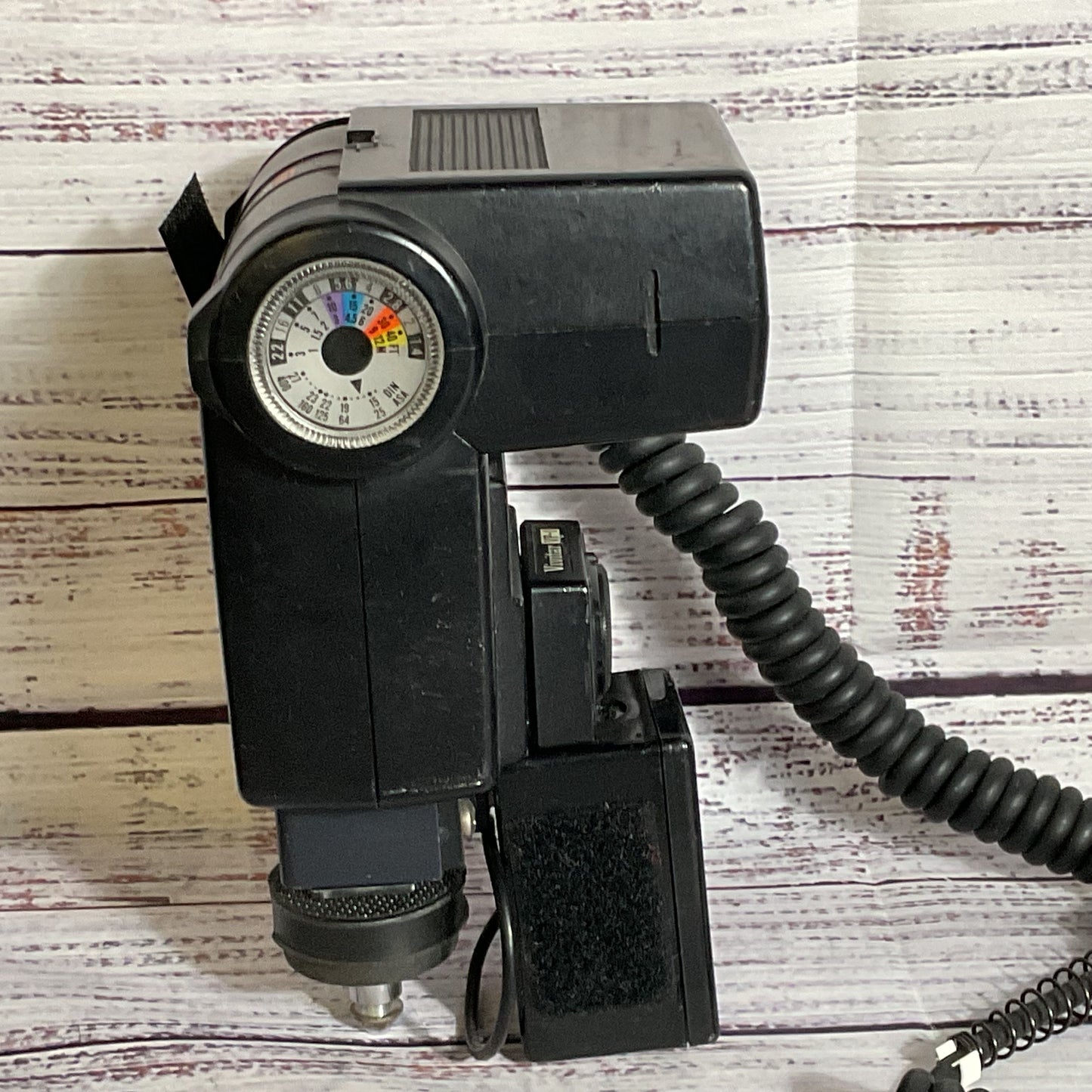VTG. VIVITAR Auto 271 & Auto Thyristor 283 Camera Flash - Set of 2 (AS-IS)