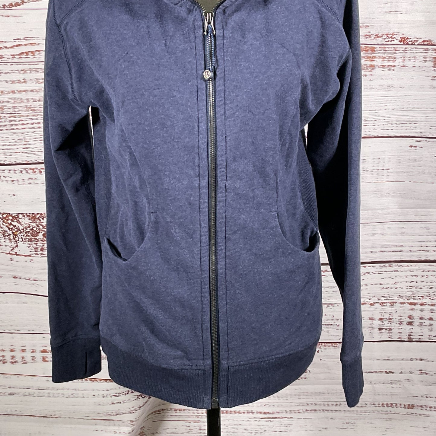 LULULEMON Women's Blue Scuba Zip Up Jacket- SZ 8