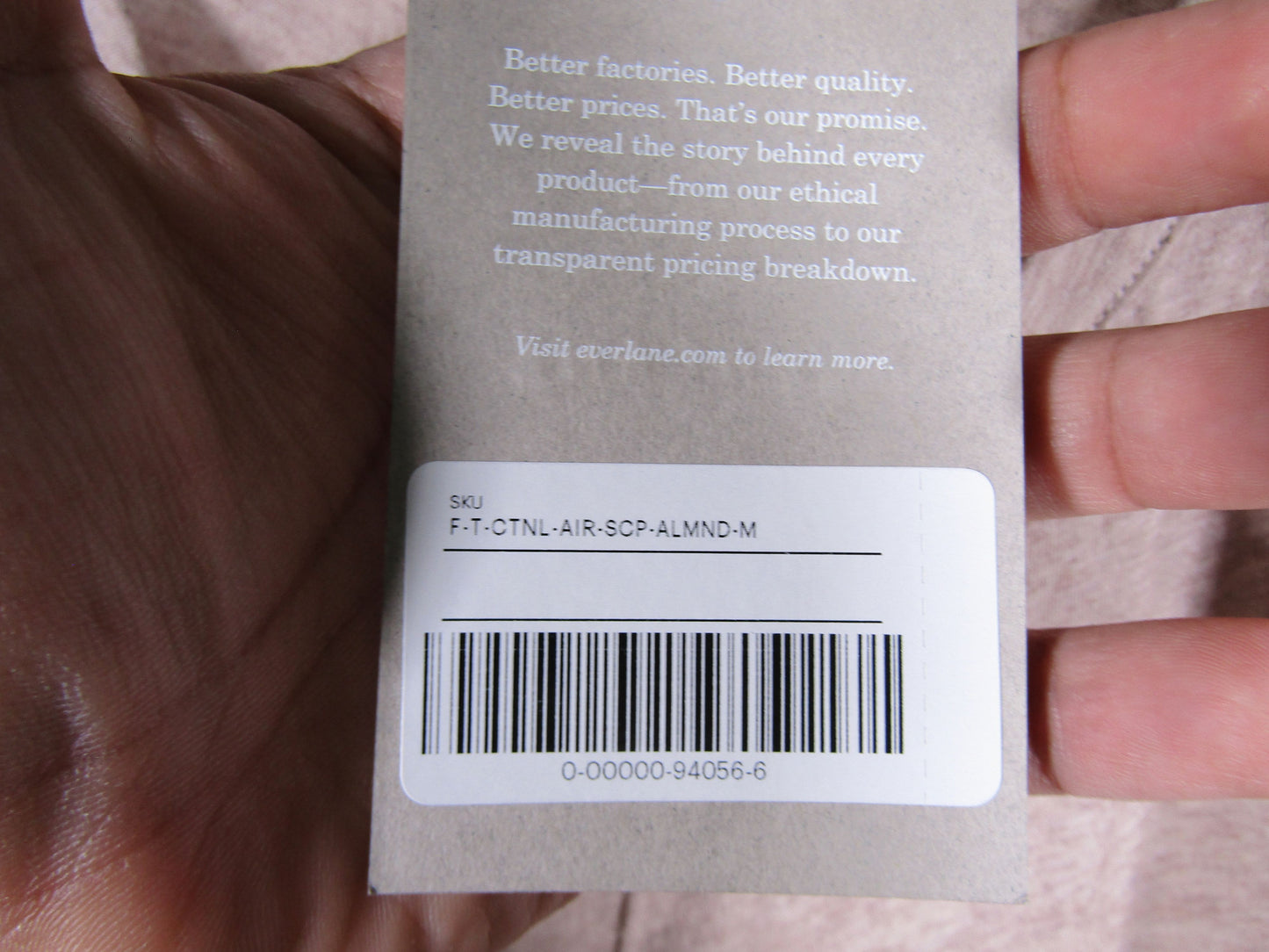 Everlane The Air Scoop Neck T-Shirt Size M