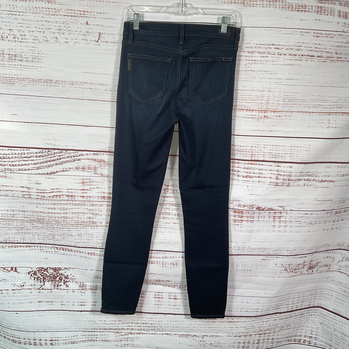 Paige Hoxton Ankle Dark Blue Denim Jeans Pants - Size 28