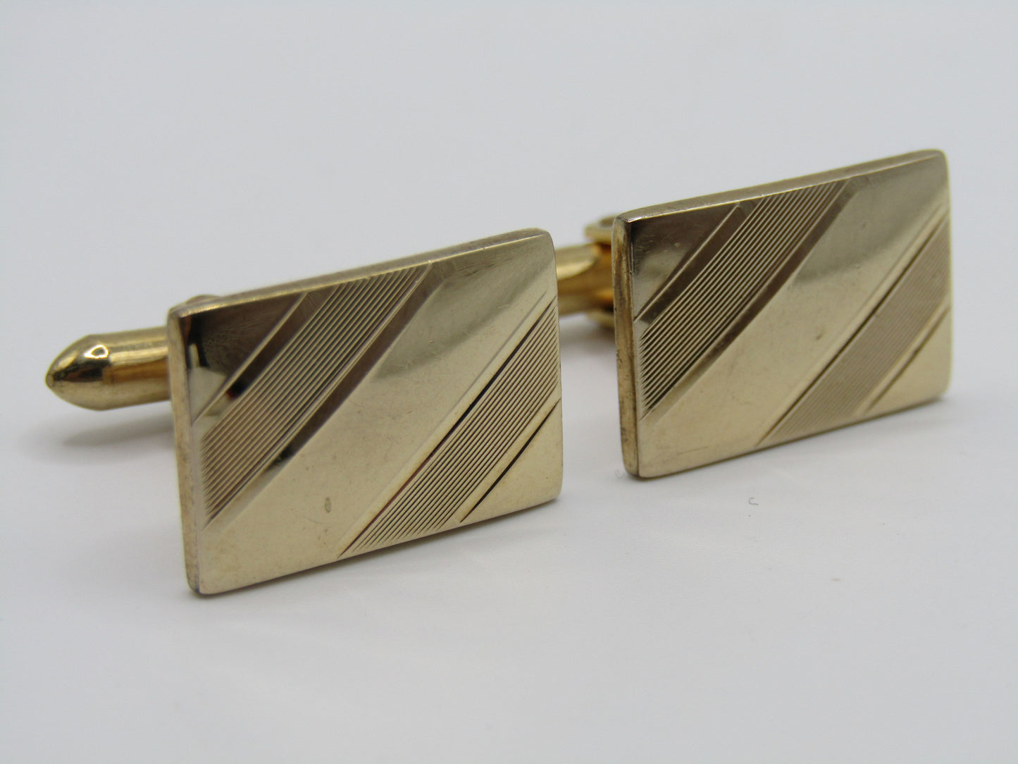 Set of 2 Vintage 12k & 14k Gold Filled Cufflinks