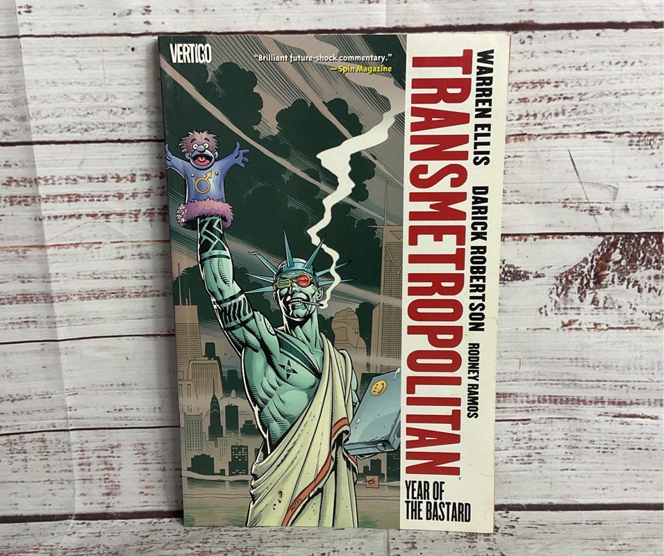 Transmetropolitan Warren Ellis Darick Robertson Lot of 5 Comic Books