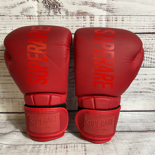 SUPERARE Red 14oz. Boxing Gloves