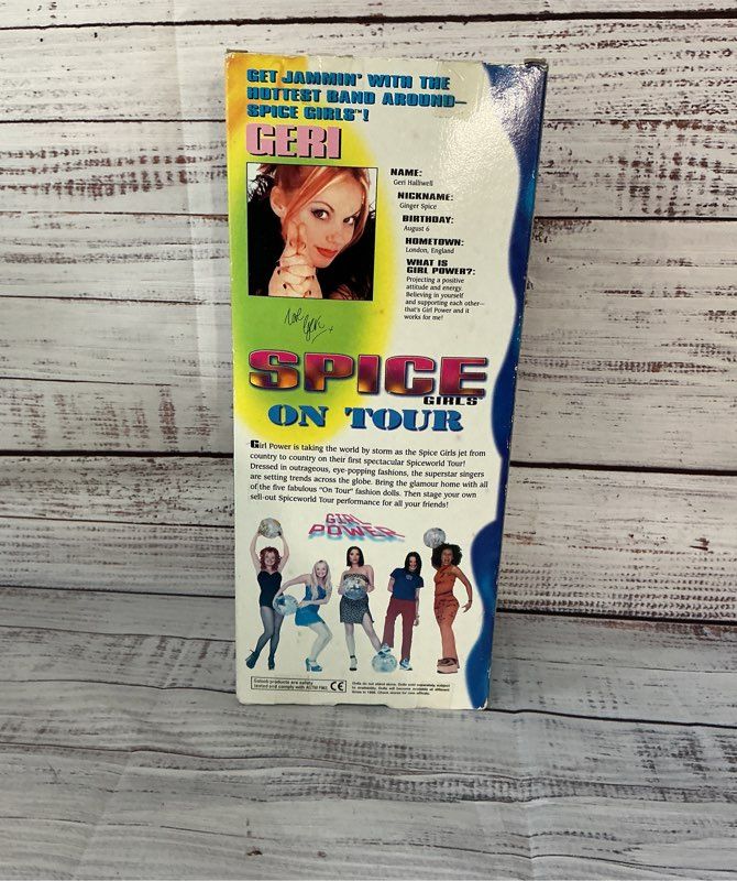 Spice Girls on Tour Gerri Halliwell Ginger Spice Doll 1998