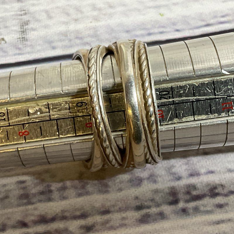BRIGHTON Sterling Silver Two Tone Fashion SZ 10 Ring- 9.76g