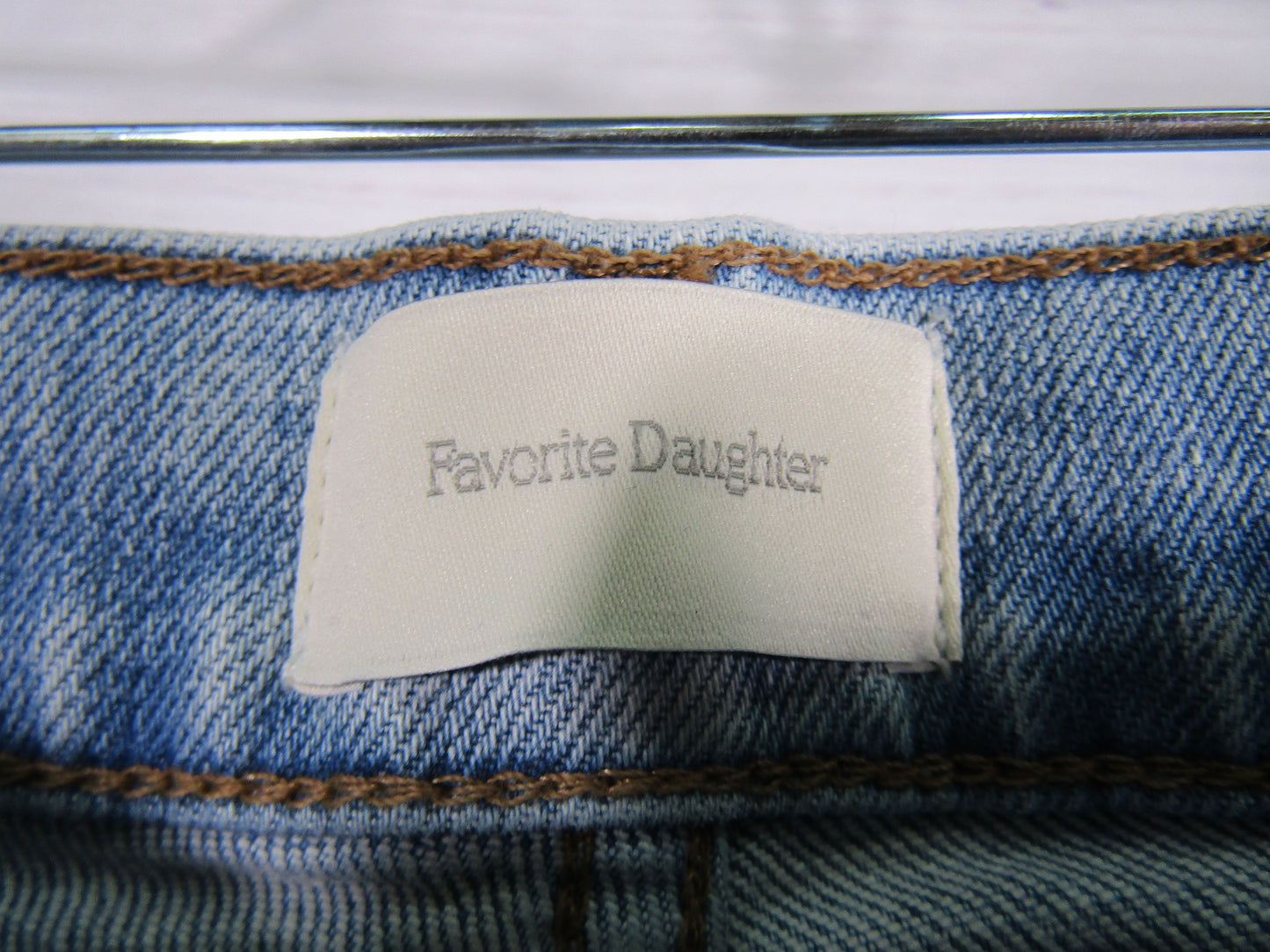 Favorite Daughter Women's Distressed Blue Denim Jeans Size 24