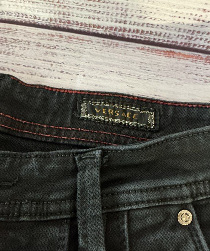 Men's Versace Black Skinny Jeans Size 30