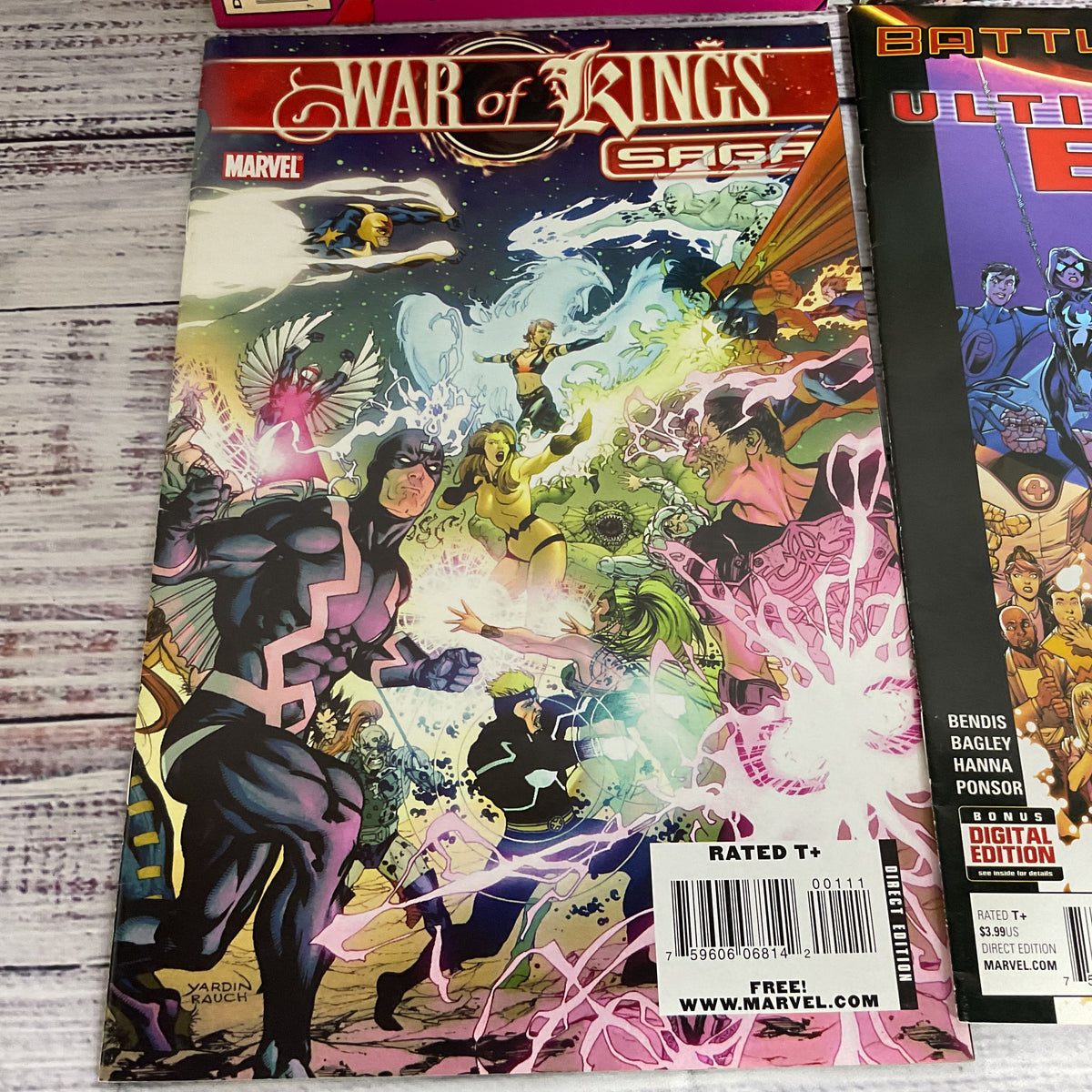 Mixed Lot of 4 MARVEL Comic Magazines