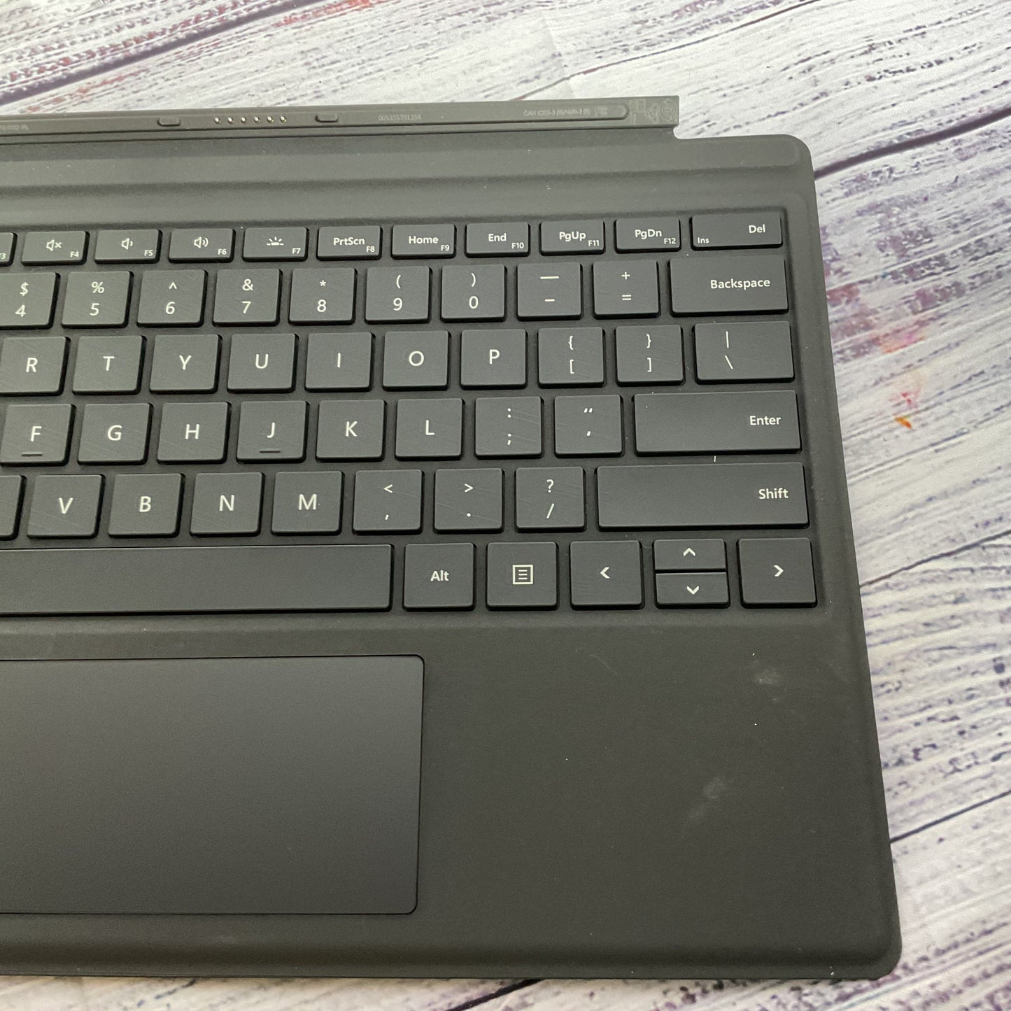 Open Box MICROSOFT Surface Pro 1725 Back Lit Keys Cover Keyboard