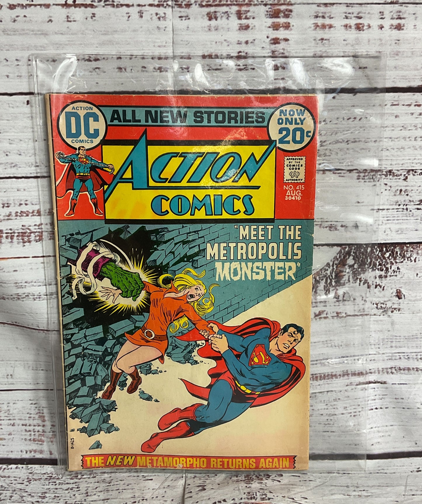 DC Comics Vintage Superman Collection of 4 Comic Books