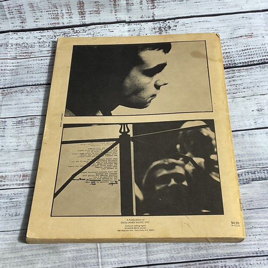 VTG "The Songs Of Elton John And Bernie Taupin" Paperback Sheet Music Collection