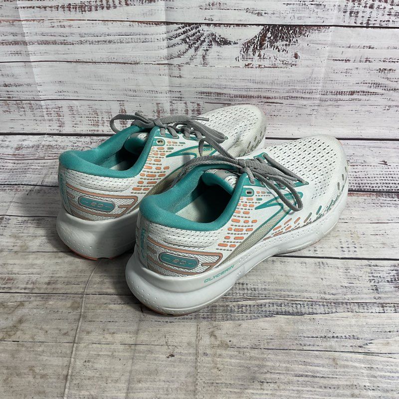 Brooks Glycerin 20 Grey Mesh Running Sneaker Women's Size 10 US